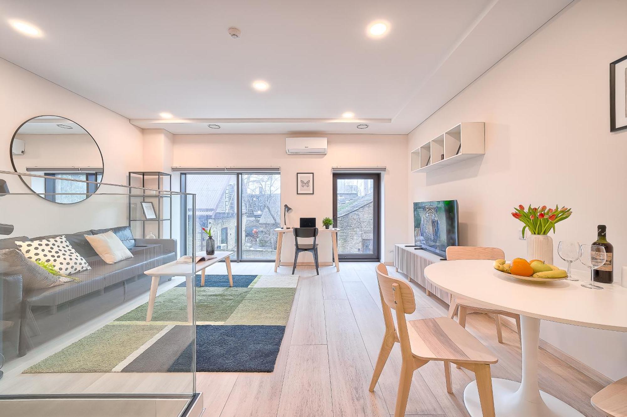 Apartment Business-class 2 X Free Parking X Self Check In 24x7 Vilnius